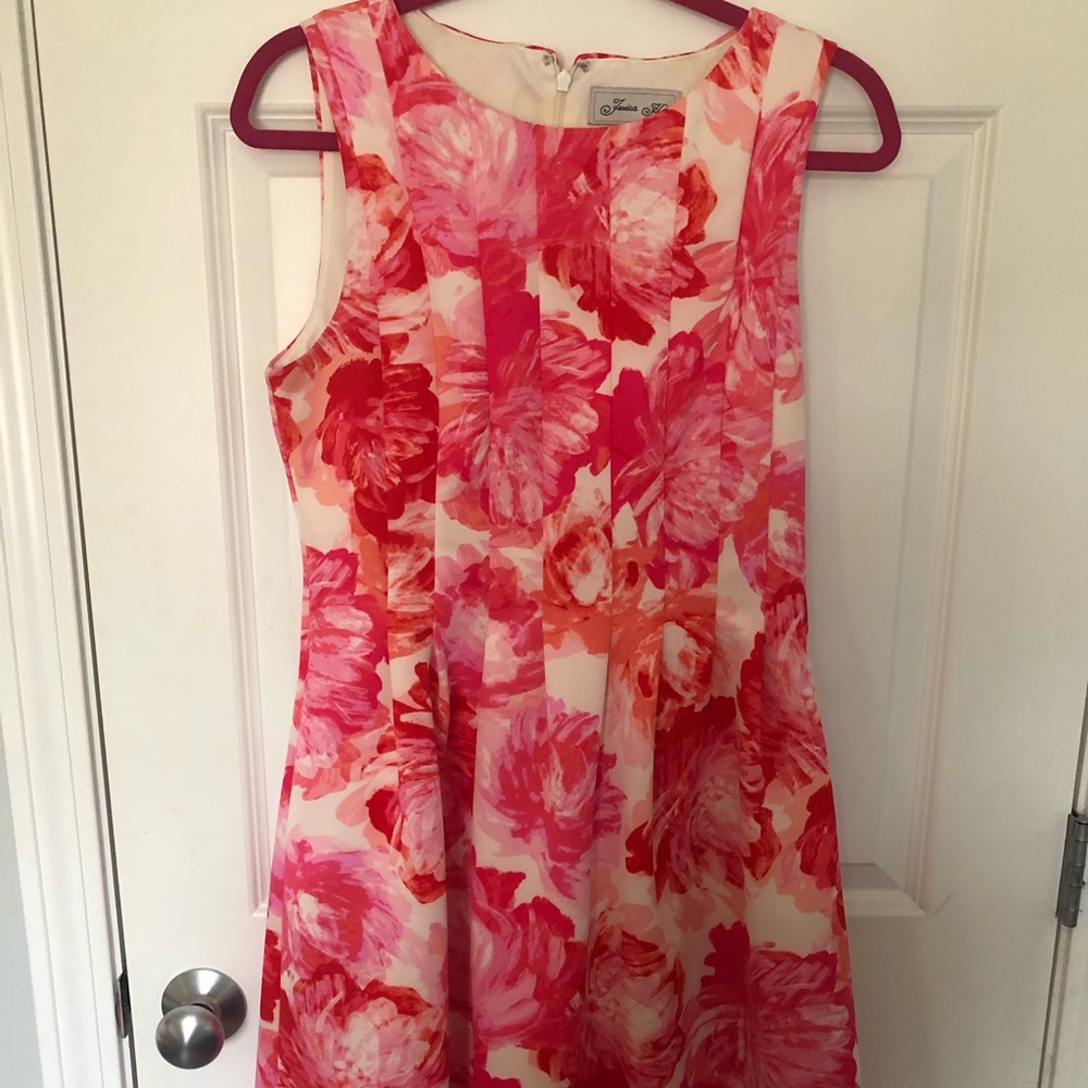 Pink Floral Dress